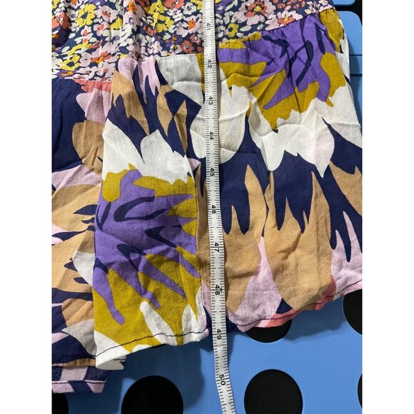 Seraphine Maternity Dress Long Sleeve Floral Midi Nursing Access size US 10 - Picture 13 of 14